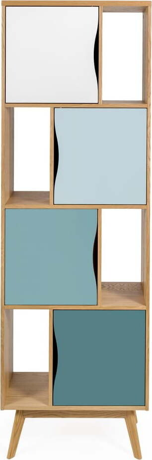 Tyrkysová knihovna 65x191 cm Avon - Woodman