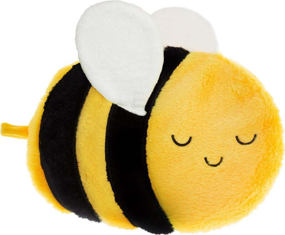 Žlutý termofor z mikroplyše 700 ml Bee – Sass & Belle