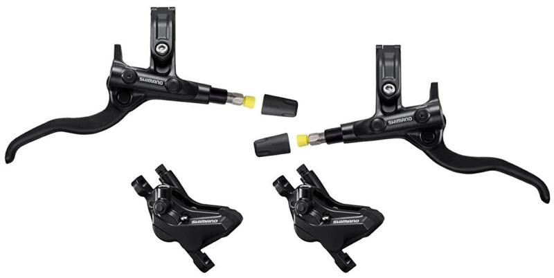 Shimano brzda kotoučová Deore MT420 čtyřpístková p+z (1000+1850 mm) komplet bez kot.(p+z J-kit)