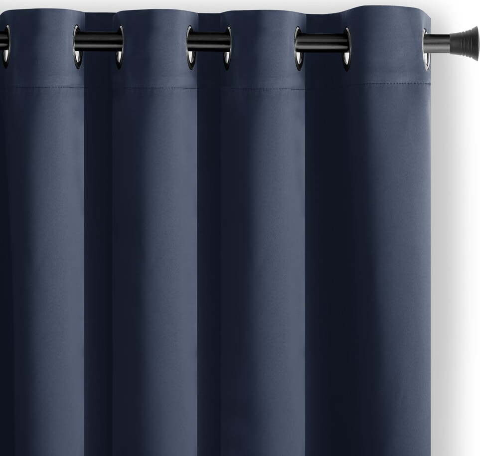 Tmavě modrý zatemňovací závěs 140x270 cm – Restilo