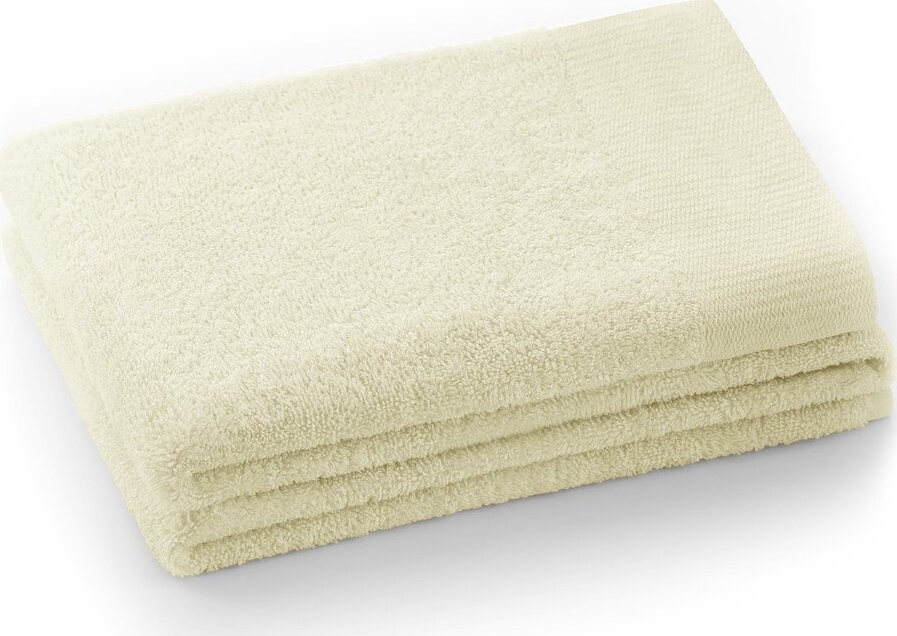 Krémový froté bavlněný ručník 30x50 cm Amari – Restilo