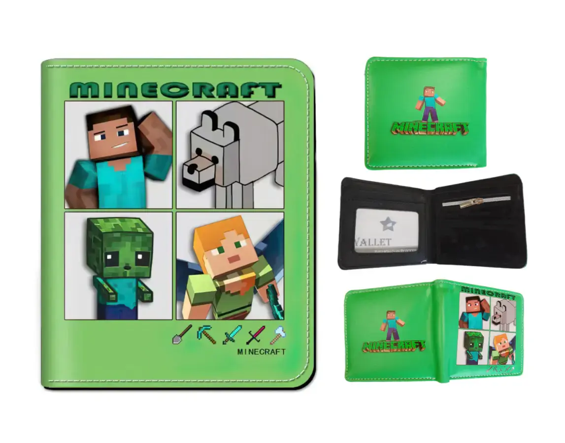 Bagito Dětská peněženka Minecraft World PNBH2205