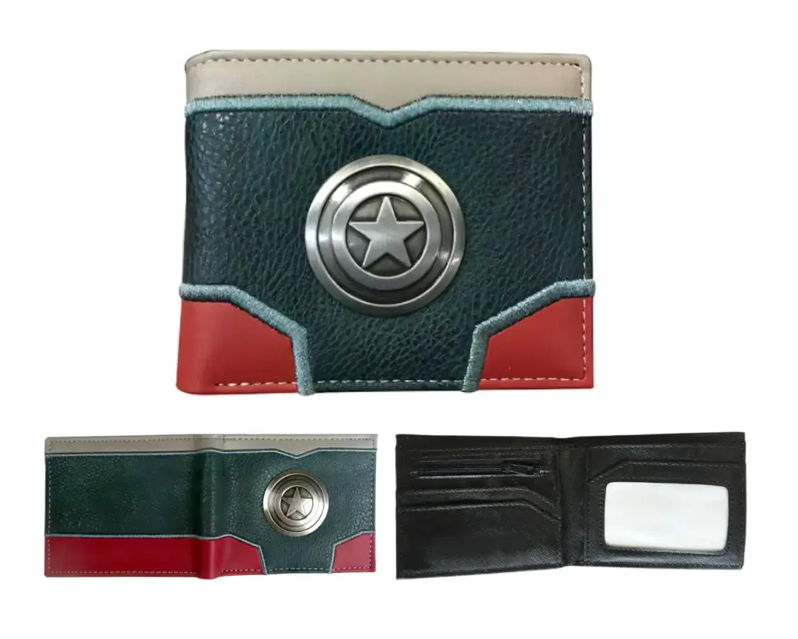 Bagito Peněženka Kapitán Amerika s kovovým znakem PNBH2210