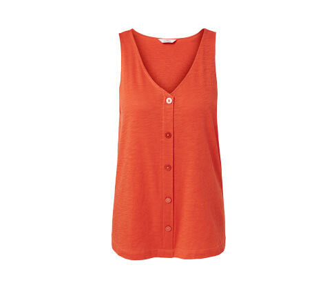 Tchibo - Top z modalové směsi - pro ženy - vel. S 36/38 - barva: oranžová