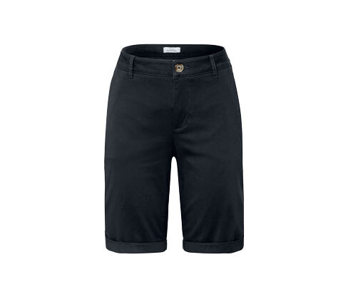 Tchibo - Šortky chino - pro ženy - vel. 36 - barva: modrá