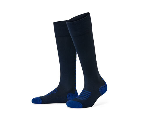 Tchibo - Sportovní kompresní podkolenky - pro ženy - vel. 43-46 - barva: modrá