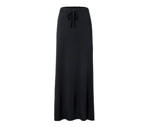 Tchibo - Dlouhá žerzejová sukně - pro ženy - vel. S 36/38 - barva: černá
