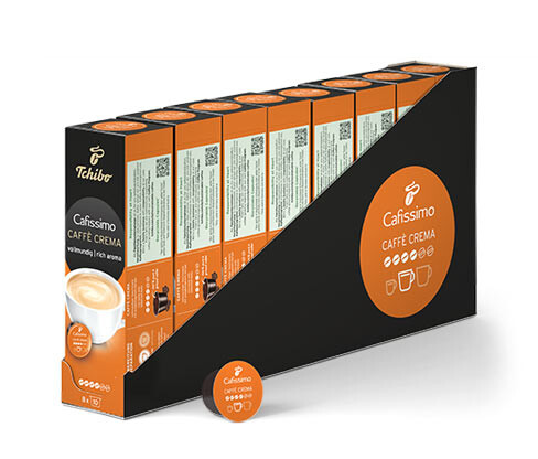 Cafissimo Caffè Crema plná chuť - Intenzita: 4/6