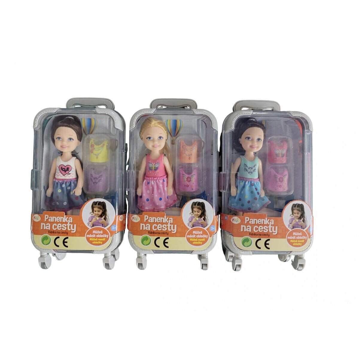 PLEJO Panenka na cesty, více druhů