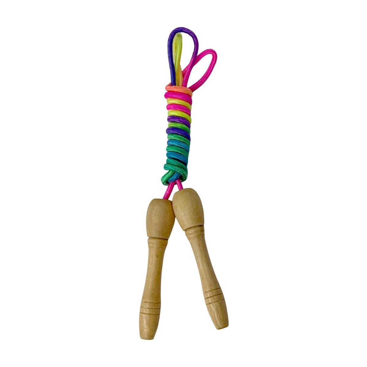 SPORTO Švihadlo s dřevěnou rukojetí, 210 cm