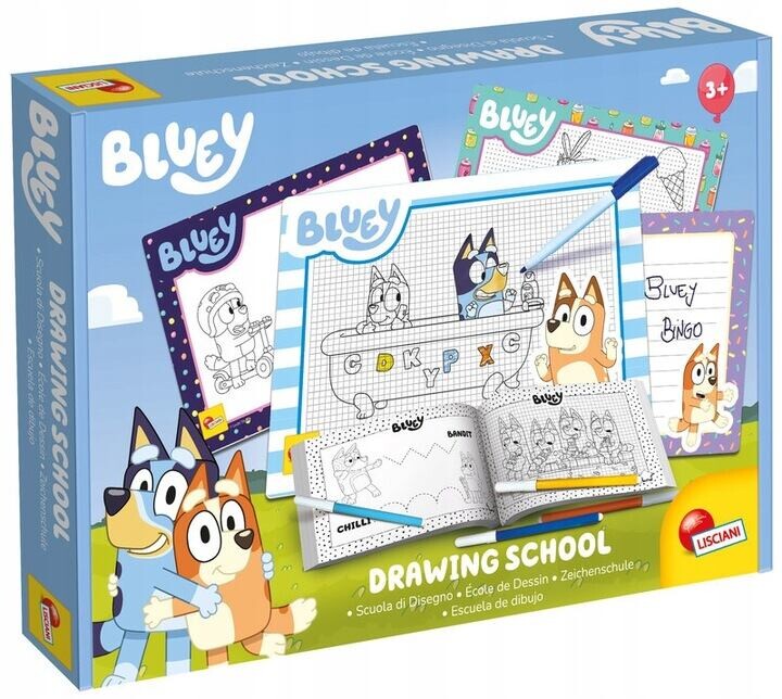 Lisciani Škola kreslení - Bluey