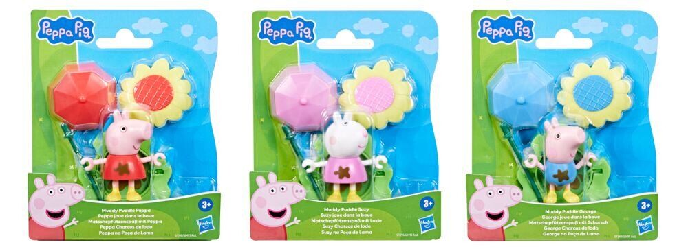 Hasbro Prasátko Peppa Pig zábava v louži a blátě, figurka, více druhů