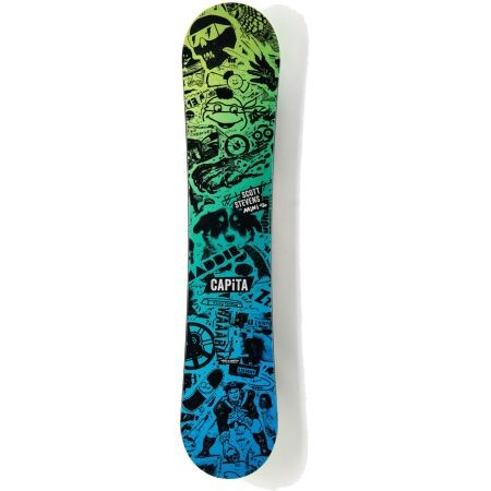 Snowboard Capita Scott Stevens Mini - Zelená - 115