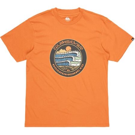 Triko Quiksilver Ev Three Seas - Oranžová - L