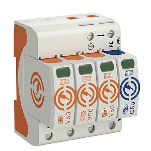 Svodič přepětí OBO V50-3+NPE-280 5093526 280V