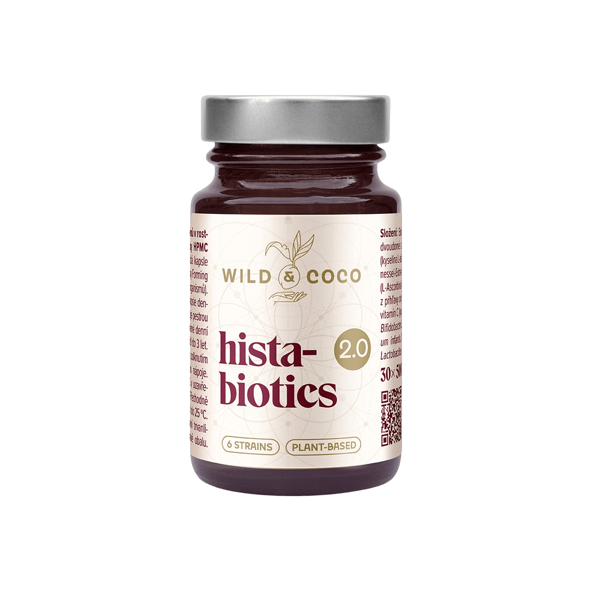 WILD & COCO Histabiotics 2.0 30 kapslí