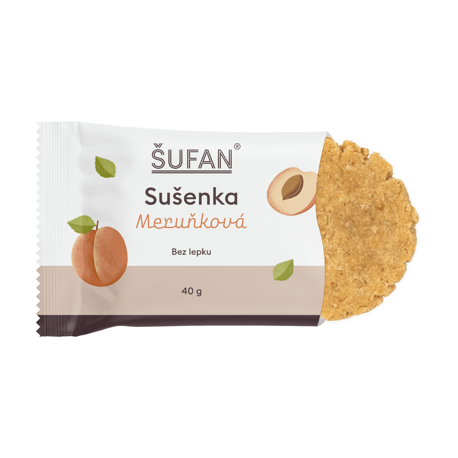 ŠUFAN Sušenka Meruňková 40 g