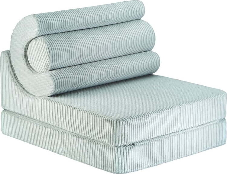 Manšestrové dětské křesílko v mentolové barvě Flipster – Wigiwama