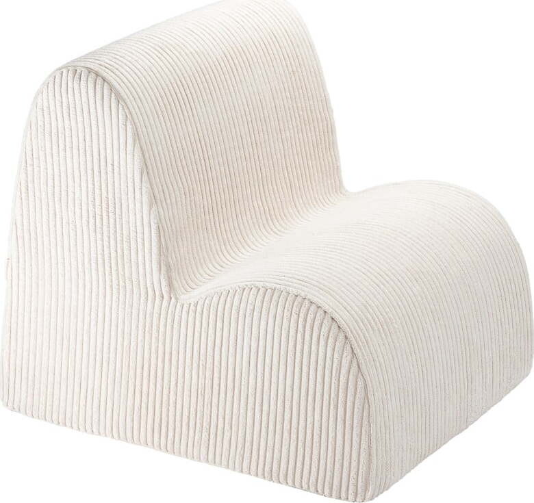 Krémové manšestrové dětské křesílko Cloud – Wigiwama