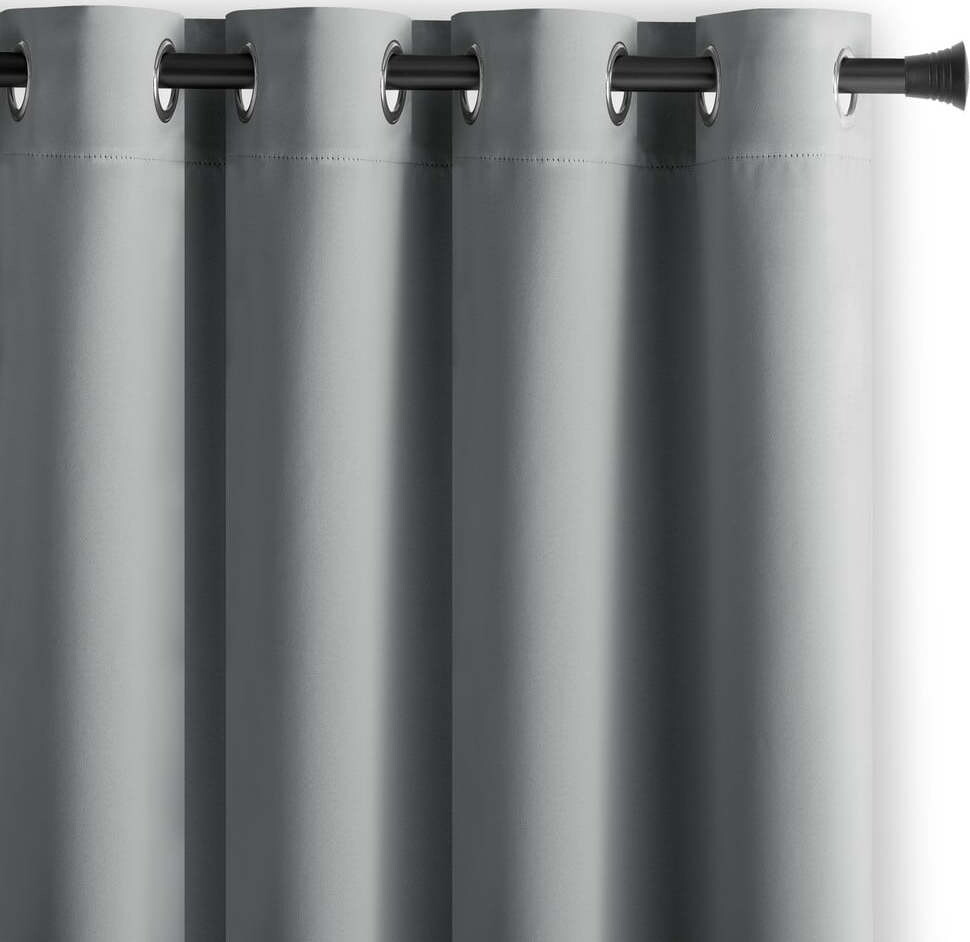 Šedý zatemňovací závěs 140x270 cm Eyelets – Restilo