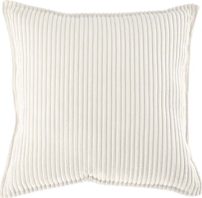 Krémový manšestrový dětský pohovkový polštář Block – Wigiwama