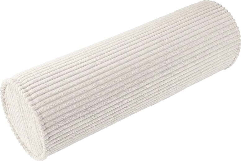 Krémový manšestrový dětský pohovkový polštář Roll – Wigiwama