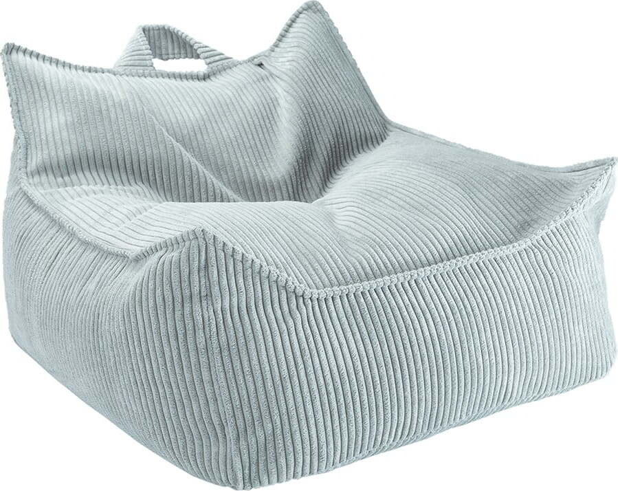 Manšestrový dětský sedací vak v mentolové barvě Chair – Wigiwama