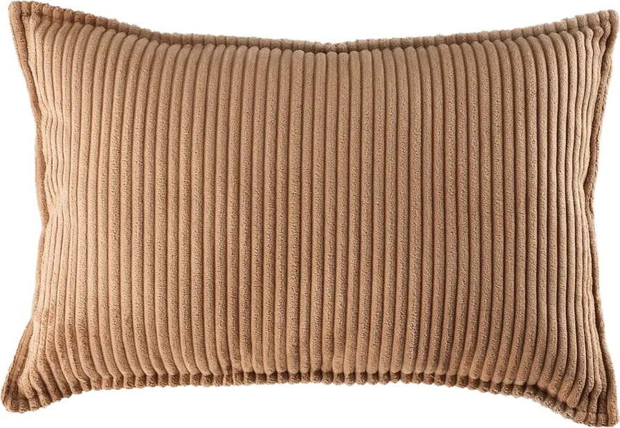 Hnědý manšestrový dětský pohovkový polštář Bolster – Wigiwama