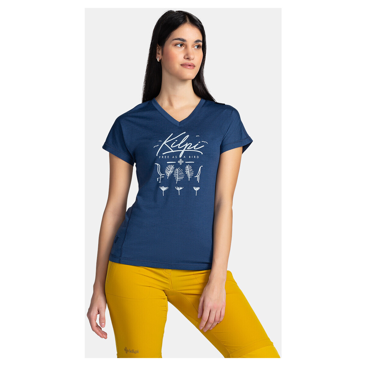 Kilpi  Dámské funkční tričko  MERIN-W  Modrá