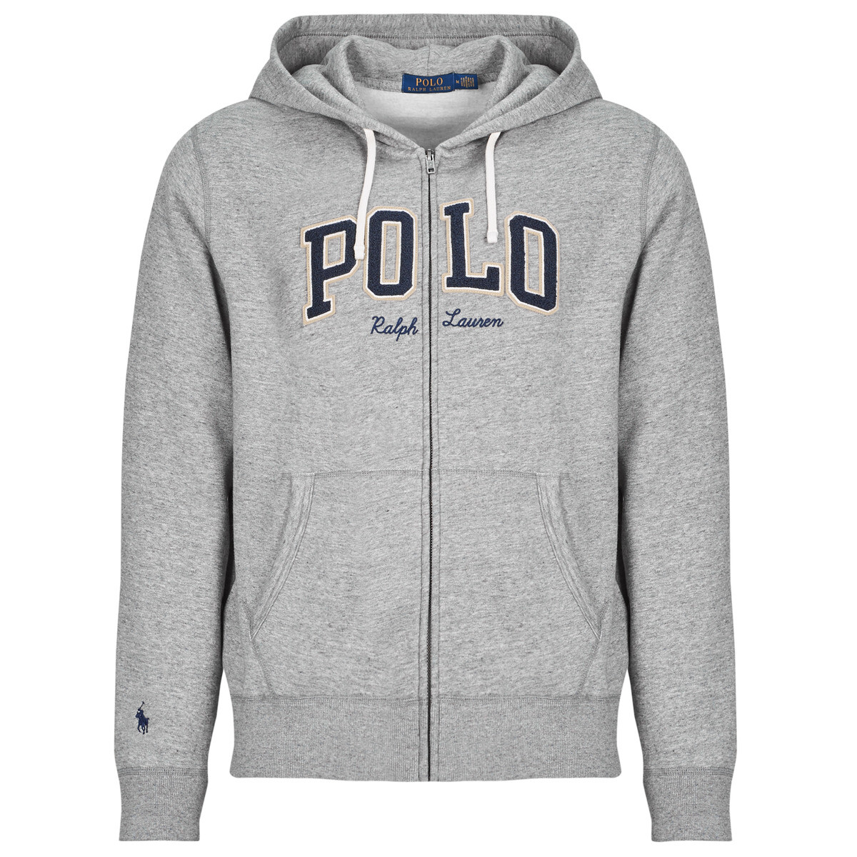 Polo Ralph Lauren  SWEAT ZIPPE POLO  Šedá