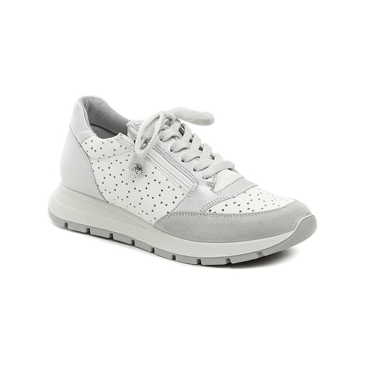 Imac  I3631-01 bílé dámské polobotky  Bílá