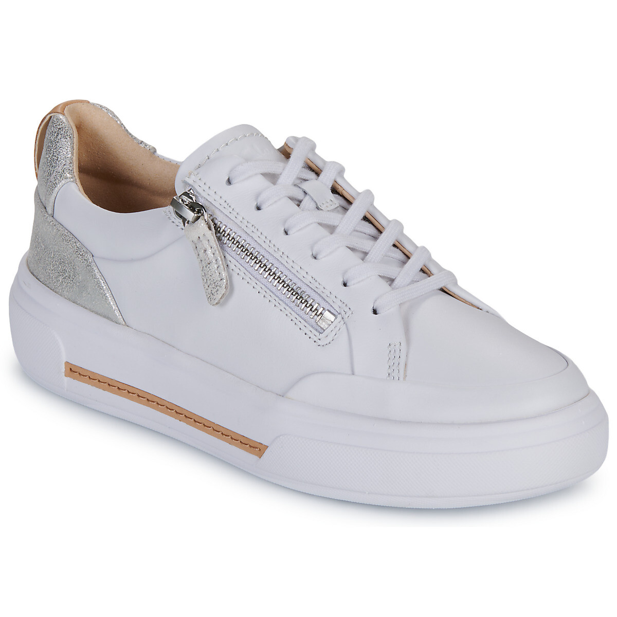 Clarks  Hollyhock Zip  Bílá