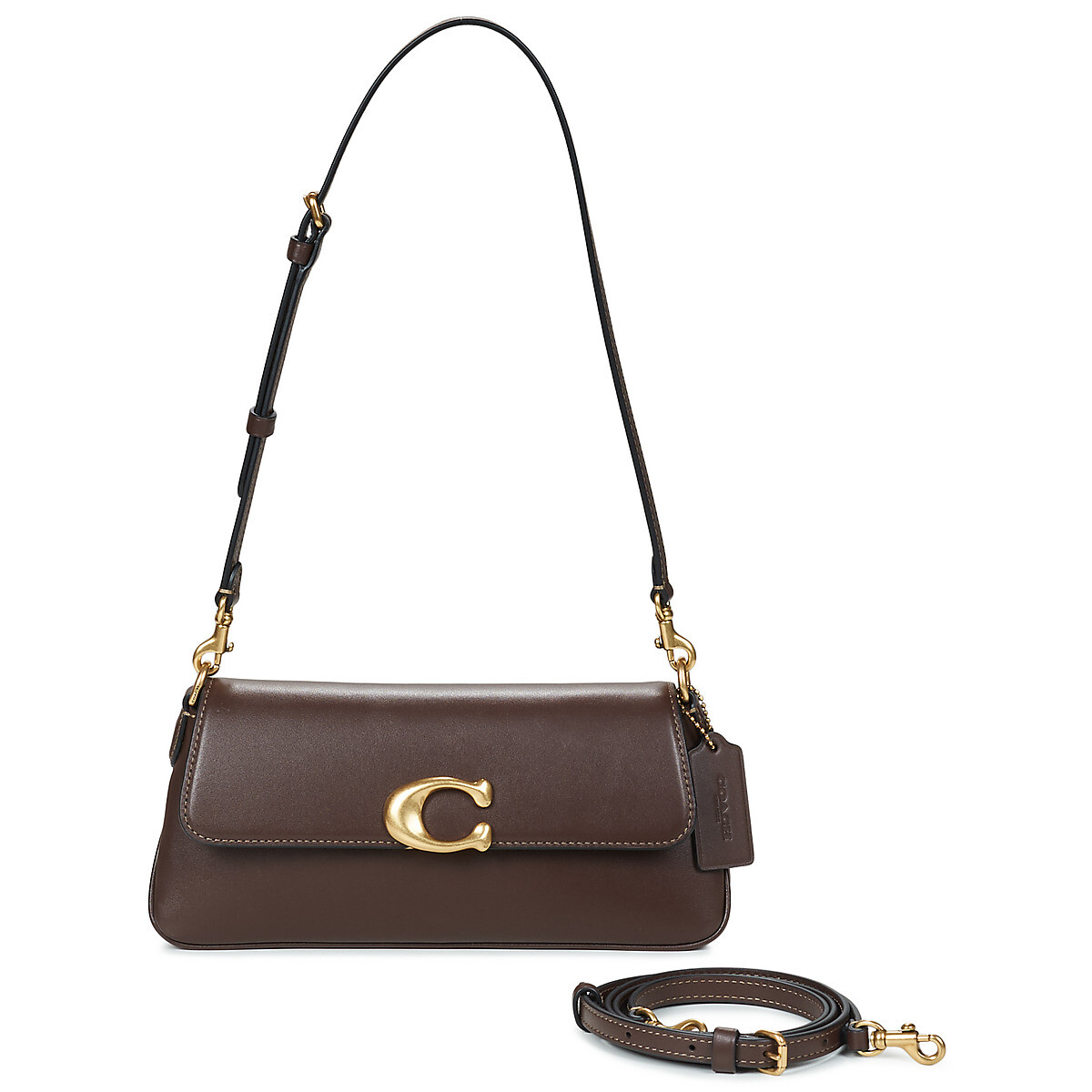 Coach  JET SHOULDER BAG  Hnědá