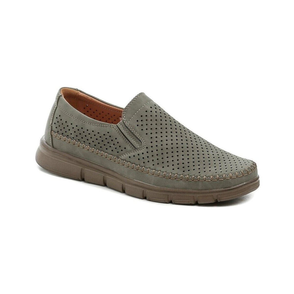 Magnus  321-0129-C1 khaki pánské letní polobotky  Zelená