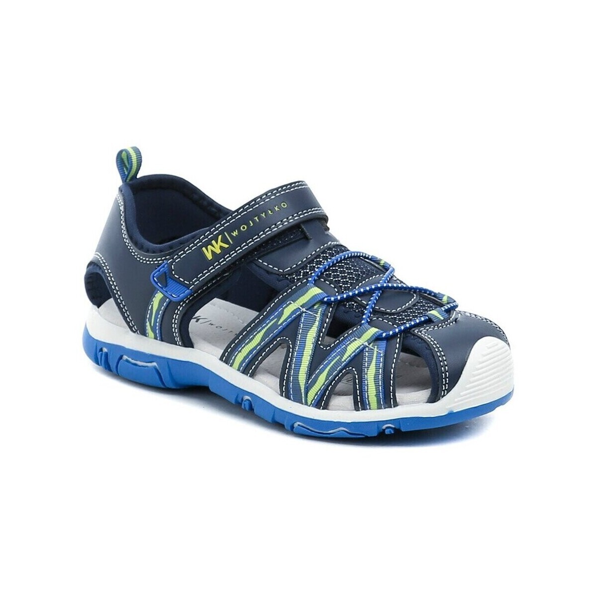 Wojtylko  5s25391G modré dětské sandály  Modrá