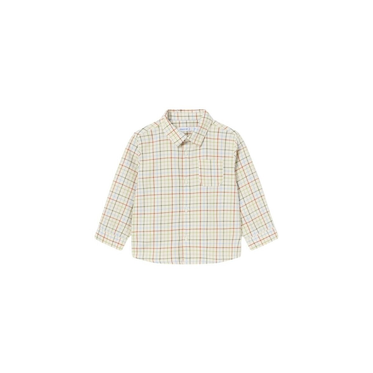 Mayoral  2191 CAMISA MANGA LARGA Multicolor