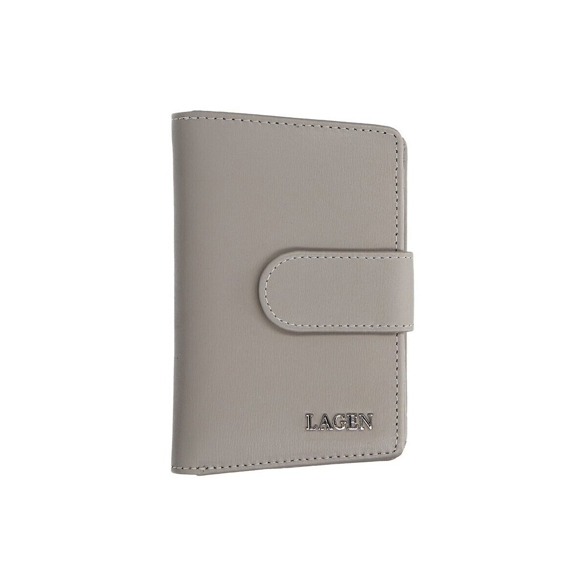 Lagen  50313 světle šedá dámská kožená peněženka  Šedá