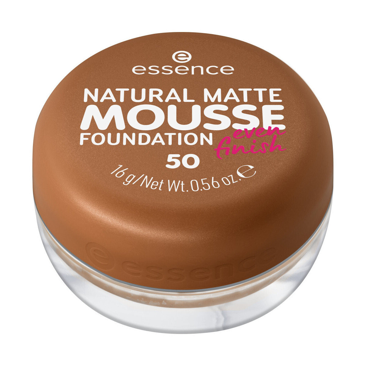 Essence  Natural Matte M0usse Foundation - 50  Hnědá