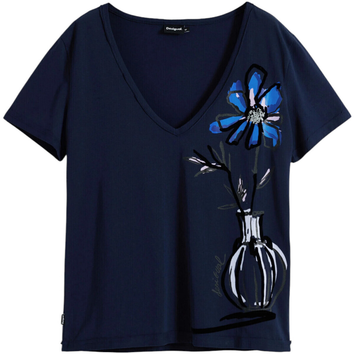 Desigual  TS_DUMAS 25WWTK28  Modrá