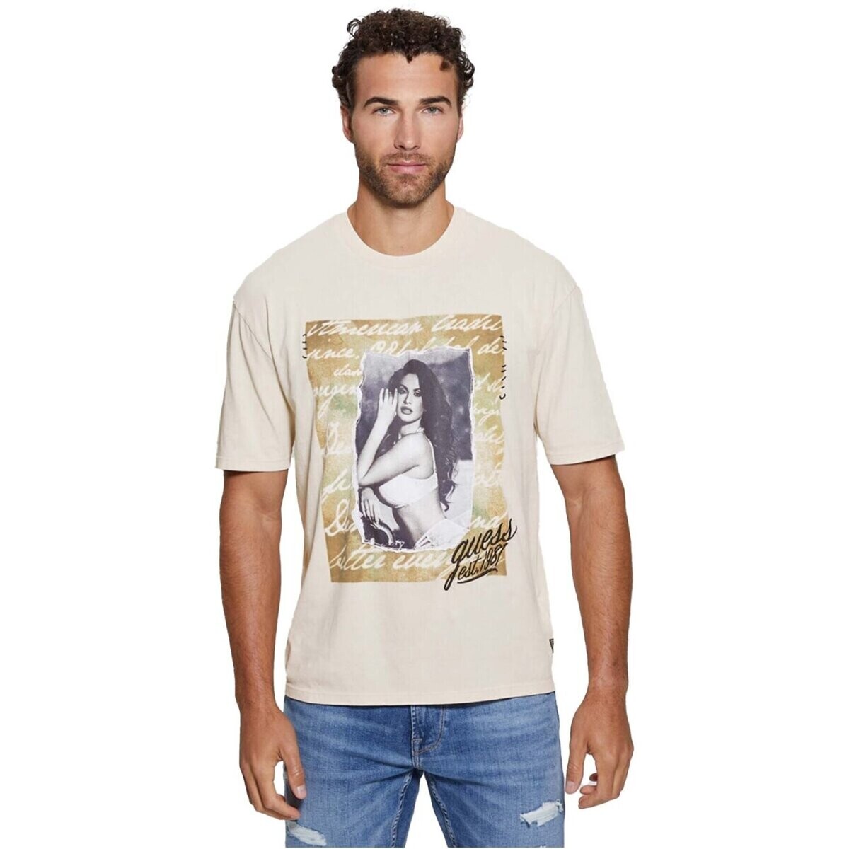 Guess  M4BI21 K9RM1  Béžová