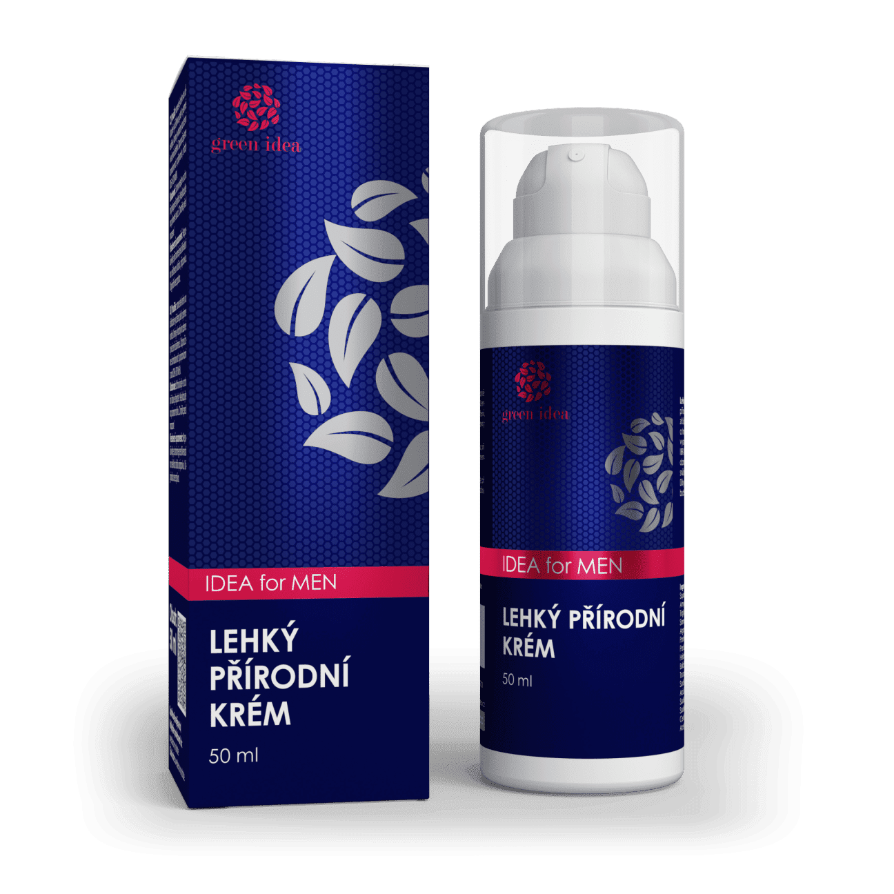 Green idea IDEA for MEN - Lehký přírodní krém pro muže 50 ml