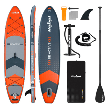 Paddleboard SUP REBEL ACTIVE RBA-4500OR, oranžový