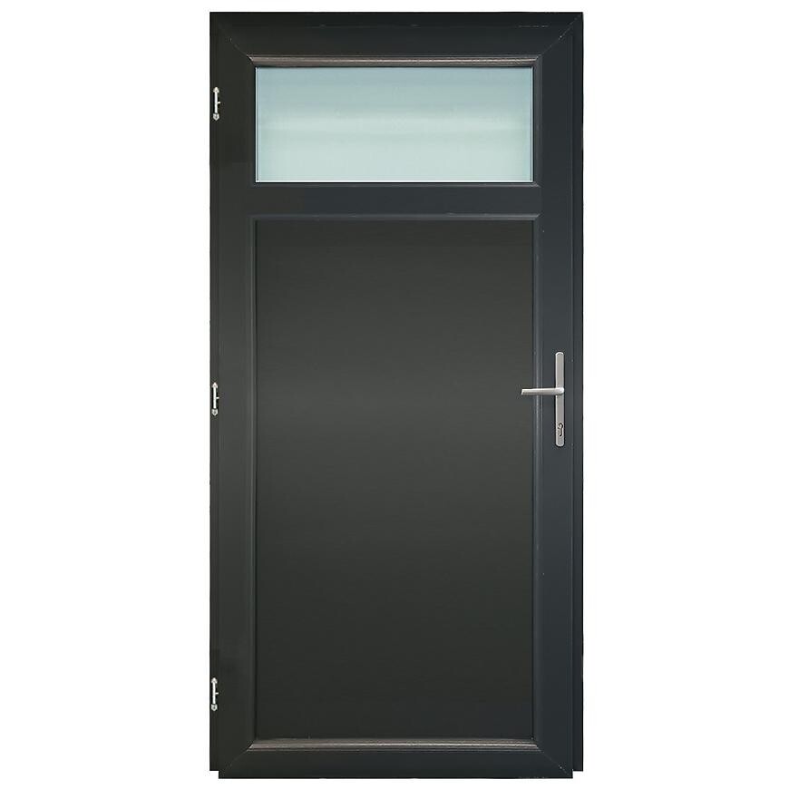 Vchodové dveře Eco D17 80L 88x198x6 antracit
