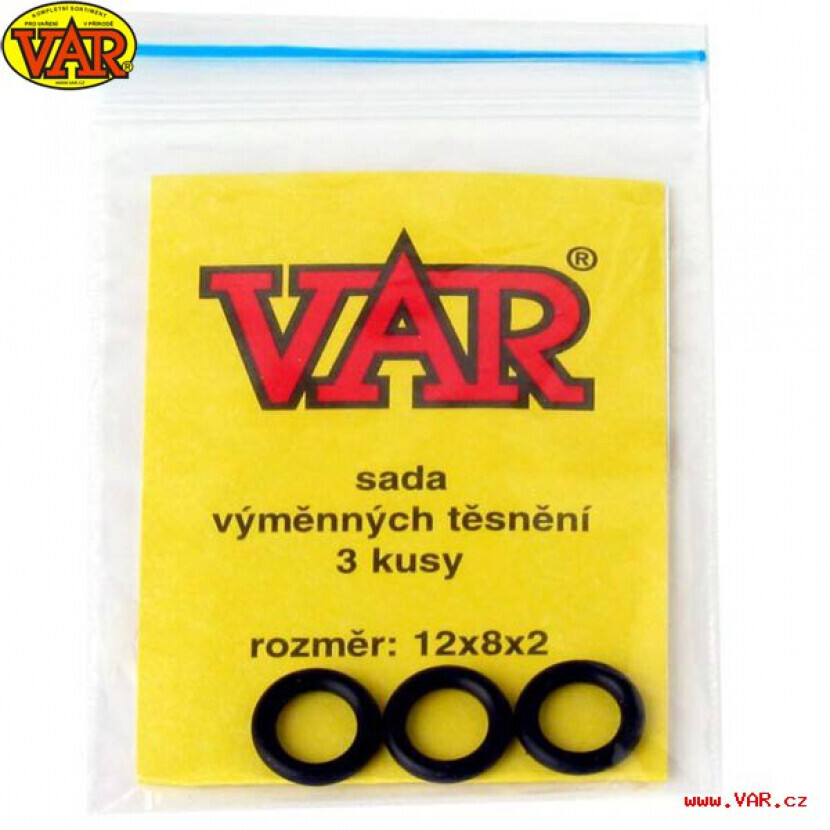 Sada těsnění VAR 3 ks - černá