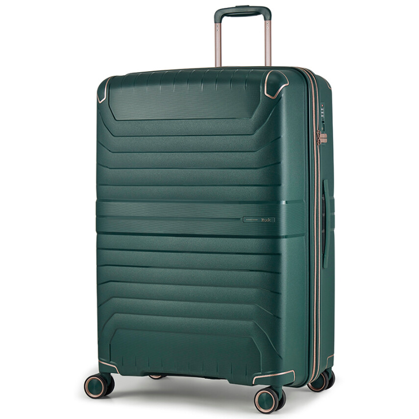 Cestovní kufr Rock Astrid 100 l+ - tmavě zelený