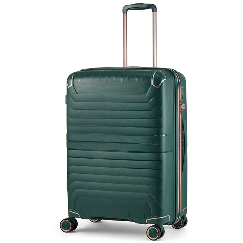 Cestovní kufr Rock Astrid 65 l+ - tmavě zelený