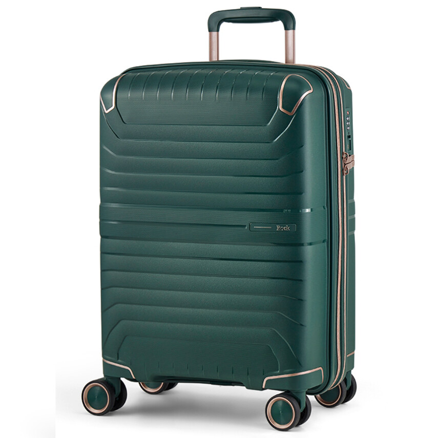Cestovní kufr Rock Astrid 36 l+ - tmavě zelený