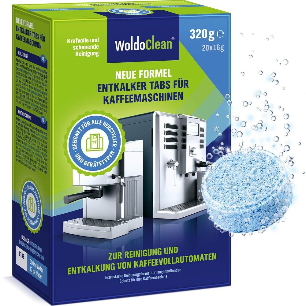 Odvápňovací tablety pro kávovary 20ks - WoldoClean®