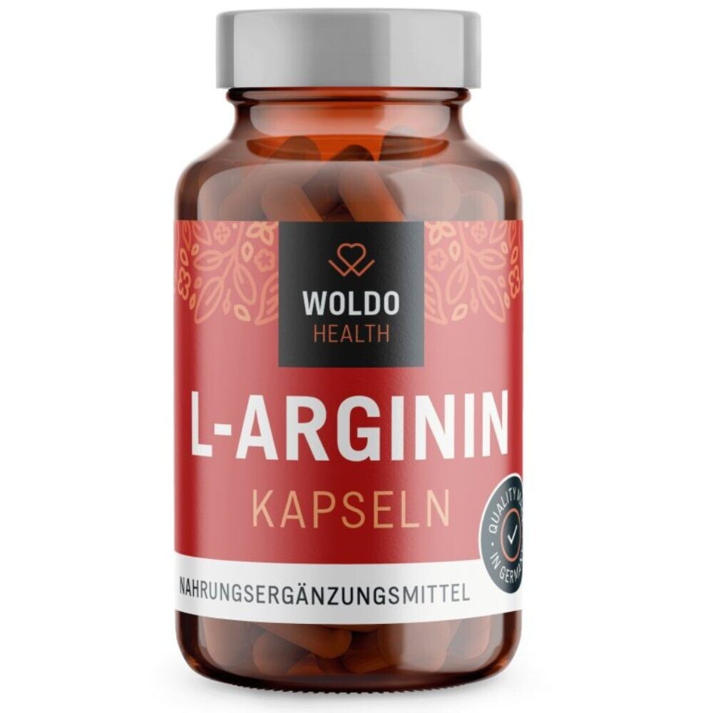 L-Arginin HCL - 120 kapslí - WoldoHealth®