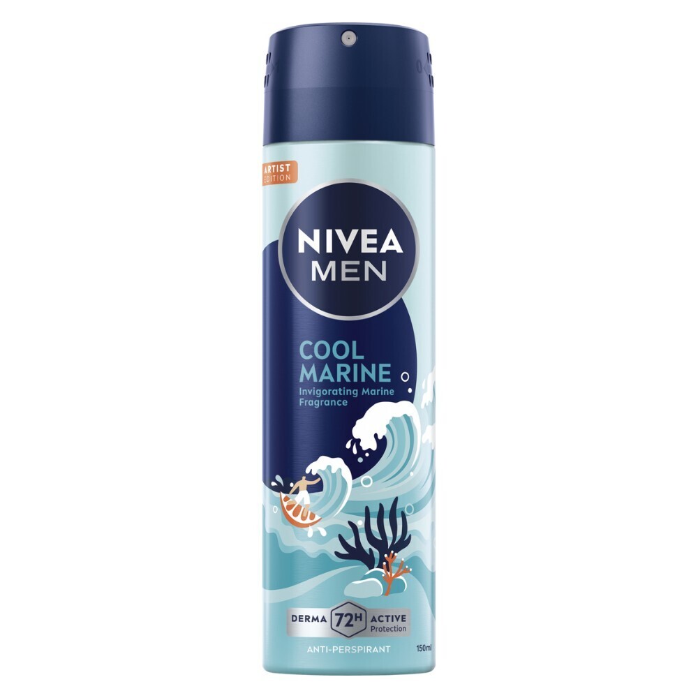 Nivea Antiperspirant ve spreji Cool Marine (Anti-Perspirant) 150 ml